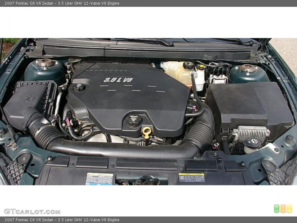 3.5 Liter OHV 12-Valve V6 Engine for the 2007 Pontiac G6 #81172962