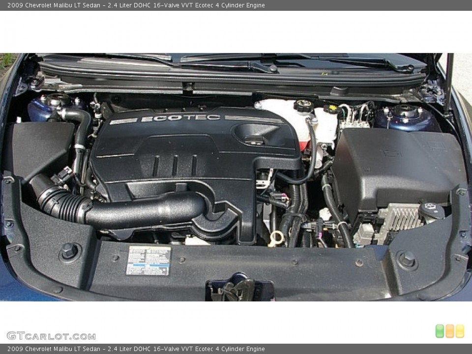 2.4 Liter DOHC 16-Valve VVT Ecotec 4 Cylinder Engine for the 2009 Chevrolet Malibu #81174213