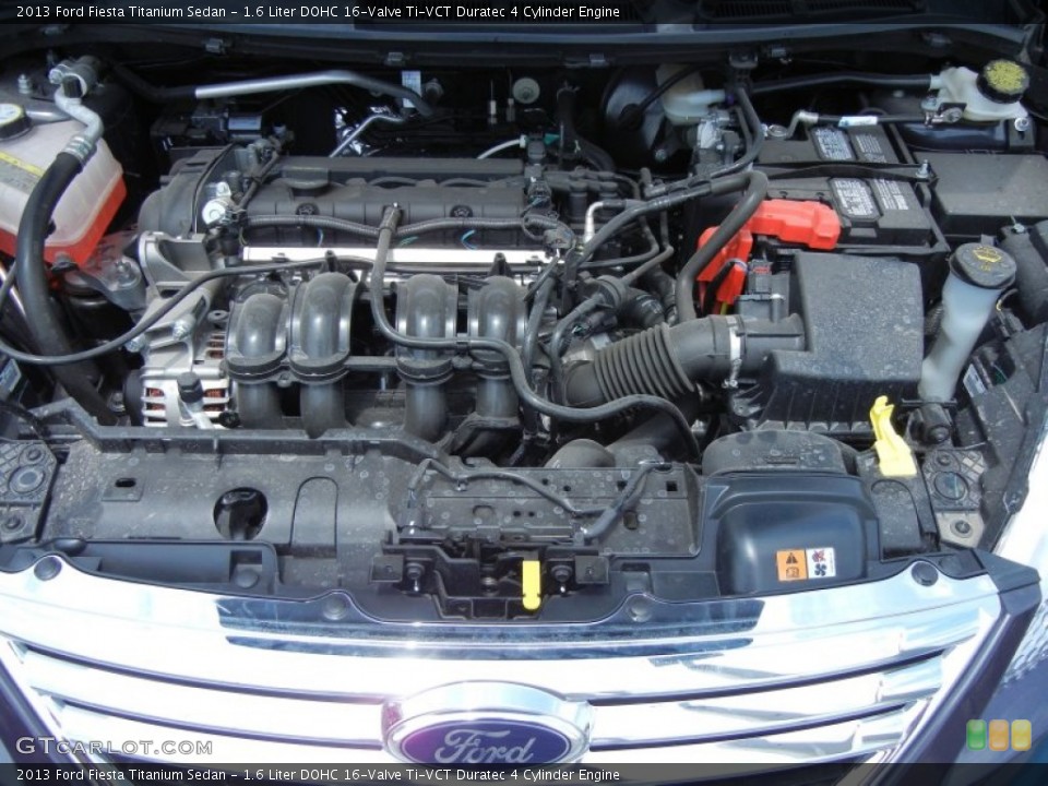 1.6 Liter DOHC 16-Valve Ti-VCT Duratec 4 Cylinder Engine for the 2013 Ford Fiesta #81175887