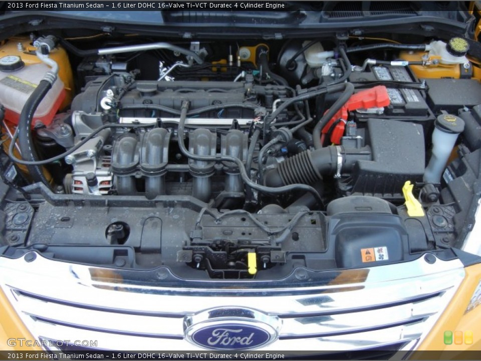 1.6 Liter DOHC 16-Valve Ti-VCT Duratec 4 Cylinder Engine for the 2013 Ford Fiesta #81176501