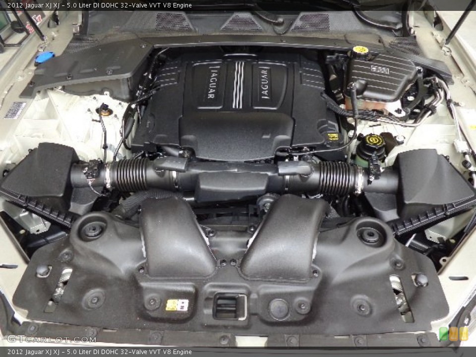 5.0 Liter DI DOHC 32-Valve VVT V8 Engine for the 2012 Jaguar XJ #81186156