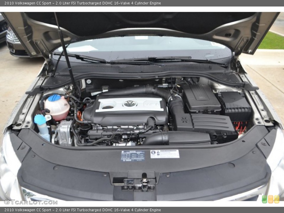2.0 Liter FSI Turbocharged DOHC 16-Valve 4 Cylinder Engine for the 2010 Volkswagen CC #81196323