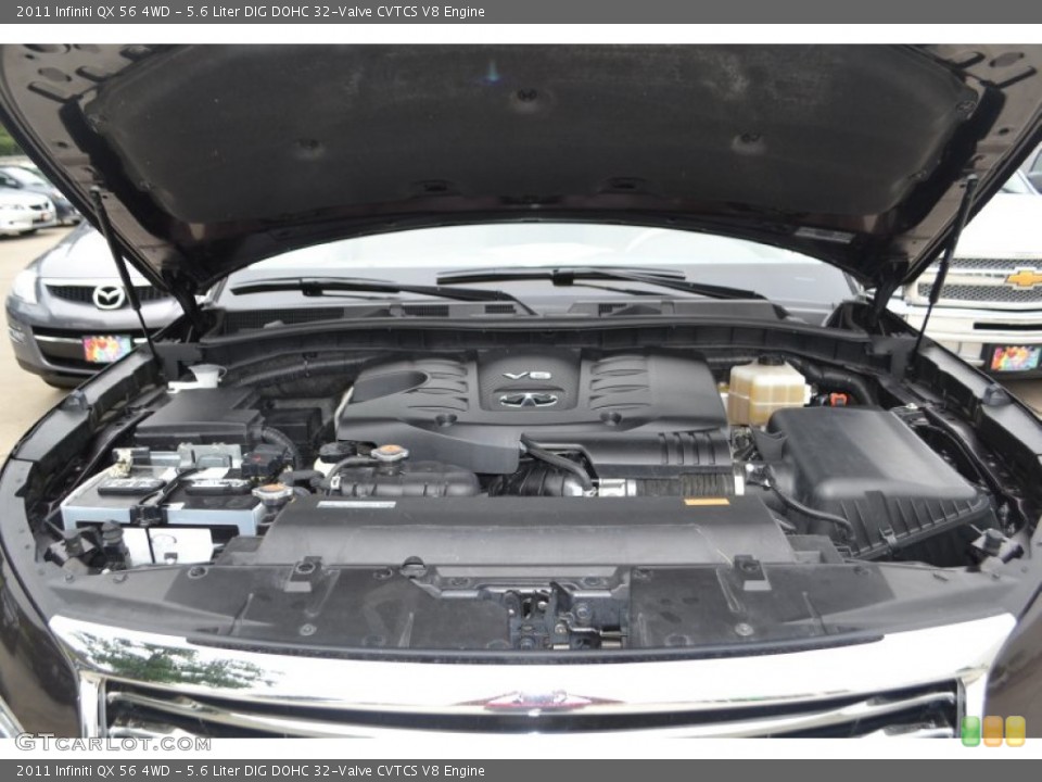 5.6 Liter DIG DOHC 32-Valve CVTCS V8 Engine for the 2011 Infiniti QX #81197919