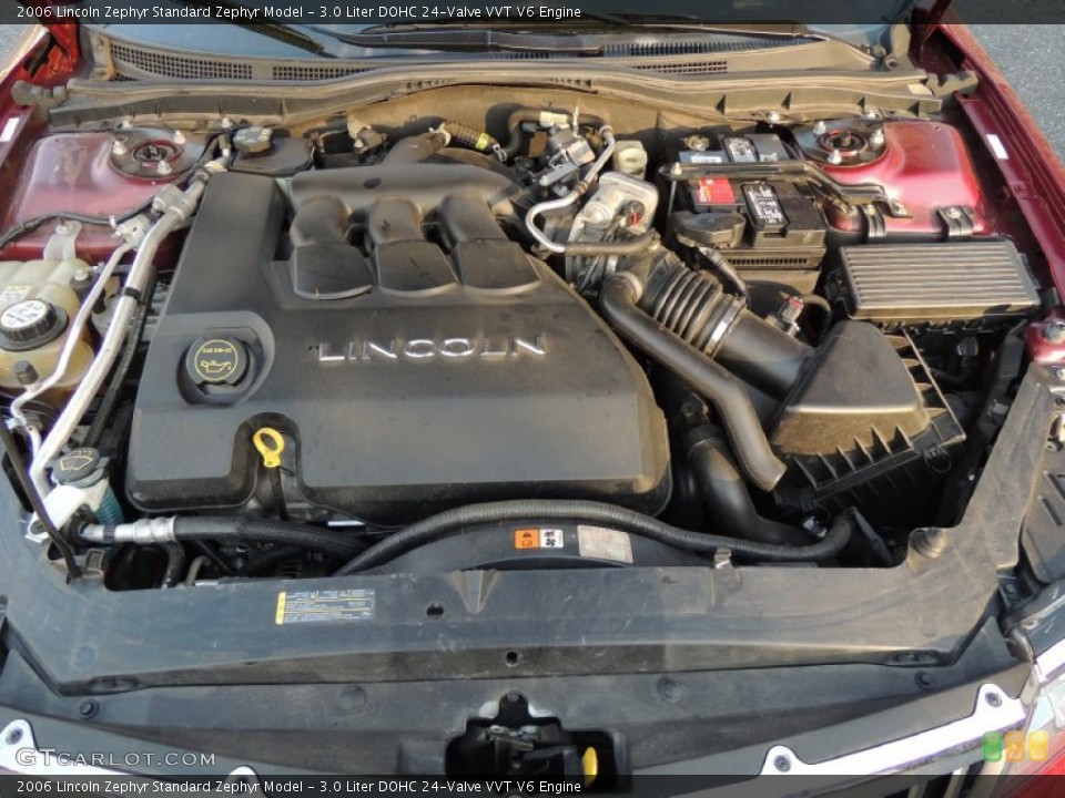 3.0 Liter DOHC 24-Valve VVT V6 Engine for the 2006 Lincoln Zephyr #81202074