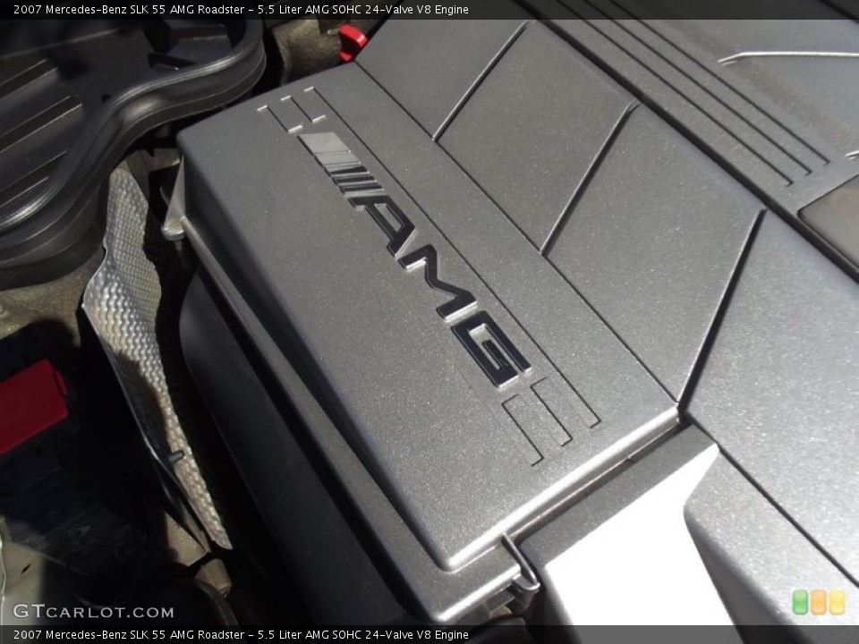 5.5 Liter AMG SOHC 24-Valve V8 Engine for the 2007 Mercedes-Benz SLK #81208257