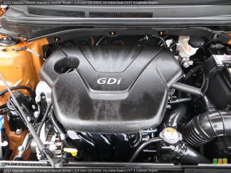 1.6 Liter GDI DOHC 16-Valve Dual-CVVT 4 Cylinder Engine for the 2012 Hyundai Veloster #81209043