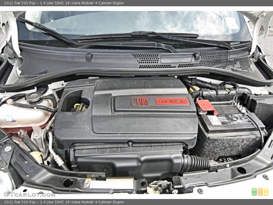 1.4 Liter SOHC 16-Valve MultiAir 4 Cylinder Engine for the 2012 Fiat 500 #81211038