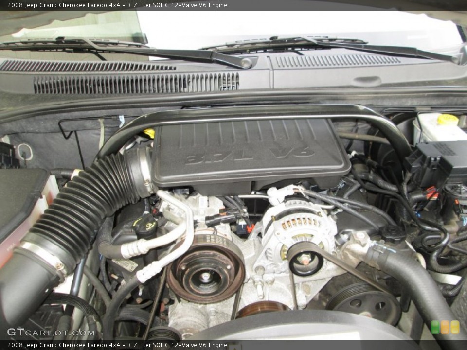 3.7 Liter SOHC 12-Valve V6 Engine for the 2008 Jeep Grand Cherokee #81213354
