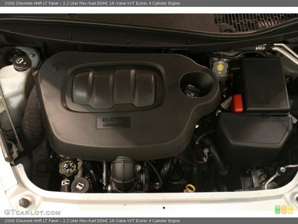 2.2 Liter Flex-Fuel DOHC 16-Valve VVT Ecotec 4 Cylinder Engine for the 2009 Chevrolet HHR #81217590