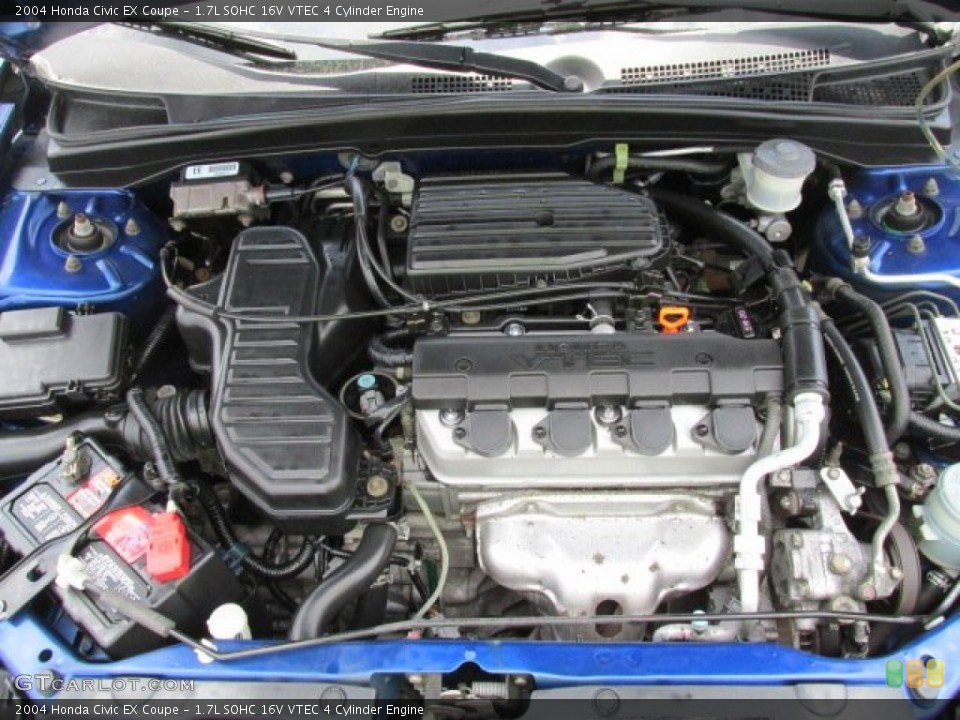 1.7L SOHC 16V VTEC 4 Cylinder Engine for the 2004 Honda Civic #81219379