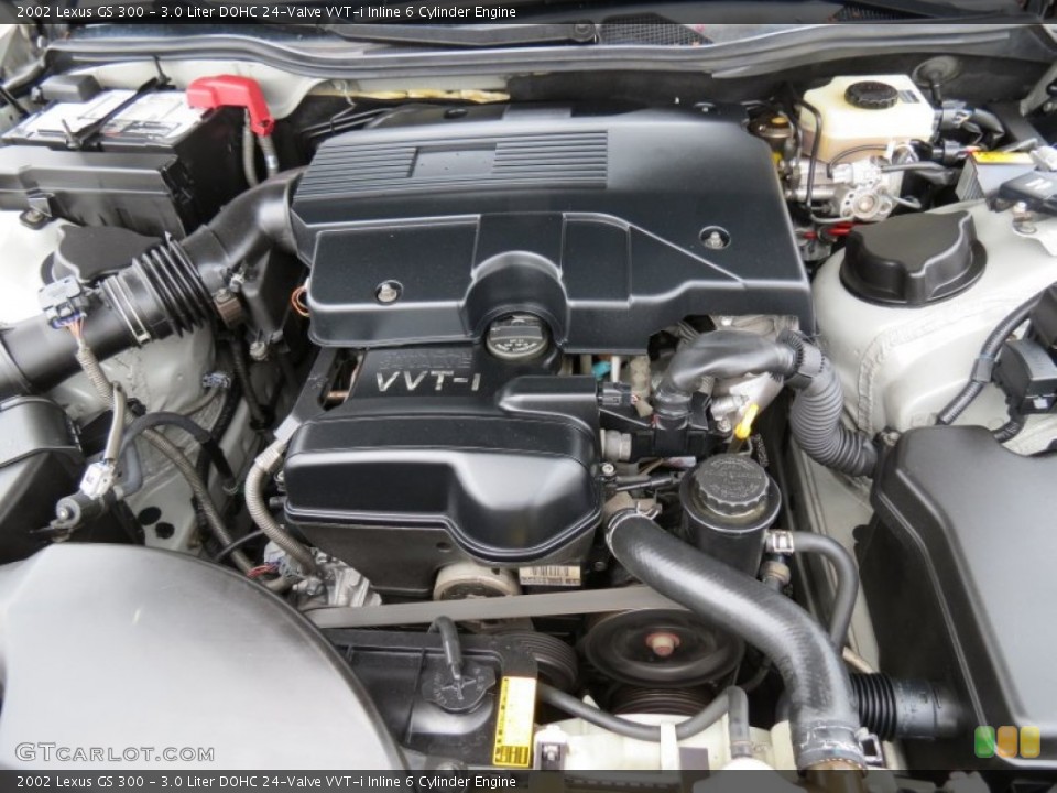 3.0 Liter DOHC 24-Valve VVT-i Inline 6 Cylinder Engine for the 2002 Lexus GS #81224448