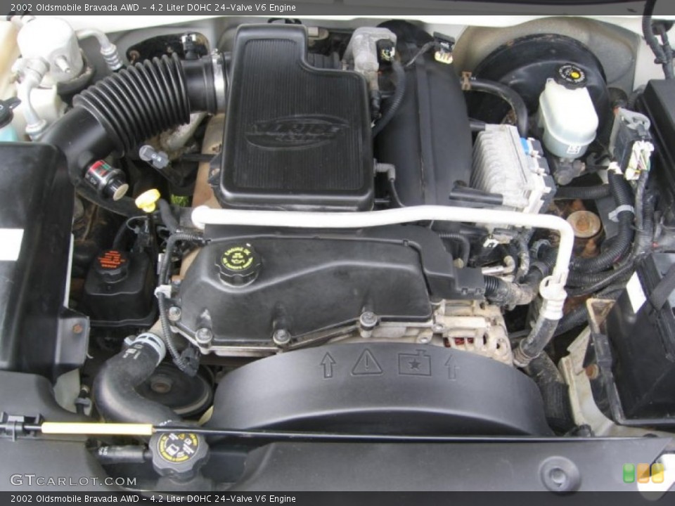 4.2 Liter DOHC 24-Valve V6 Engine for the 2002 Oldsmobile Bravada #81228100