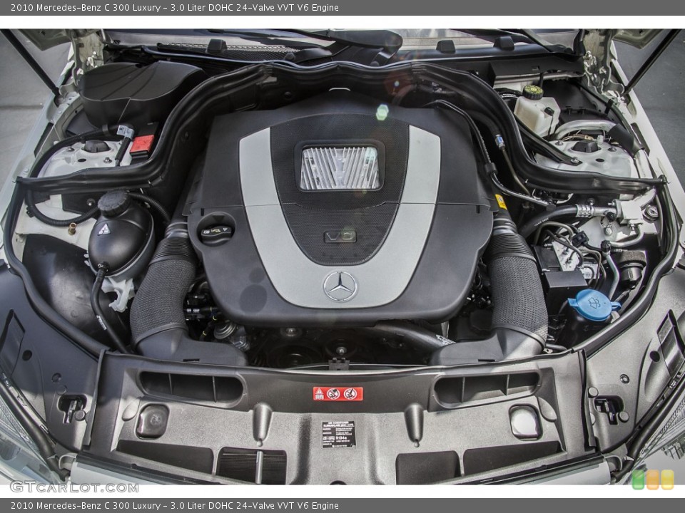 3.0 Liter DOHC 24-Valve VVT V6 Engine for the 2010 Mercedes-Benz C #81235447
