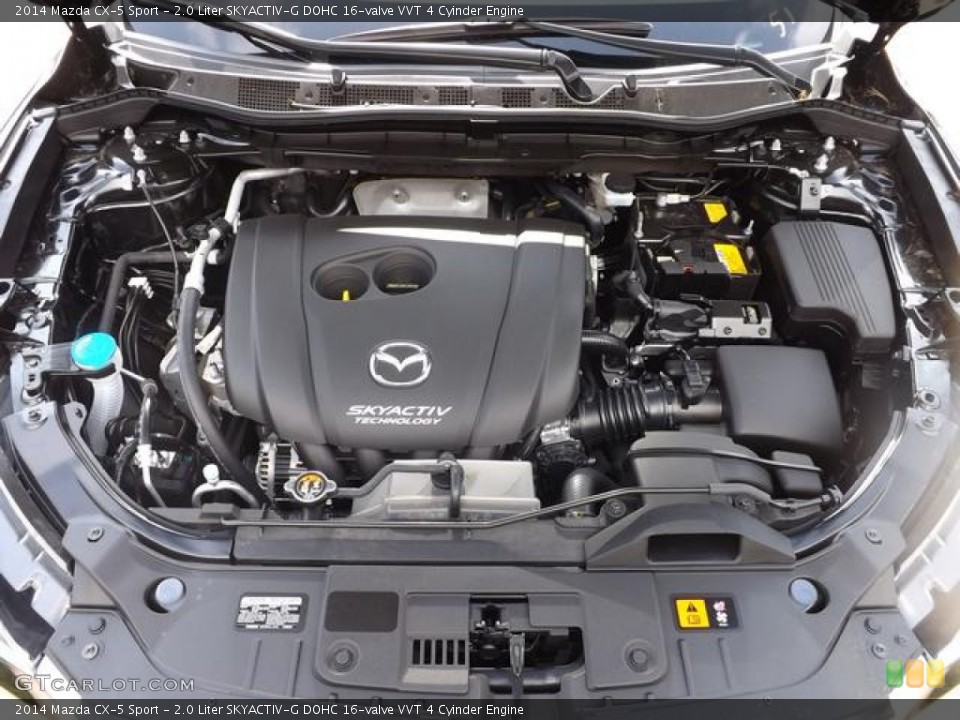 2.0 Liter SKYACTIV-G DOHC 16-valve VVT 4 Cyinder Engine for the 2014 Mazda CX-5 #81236656