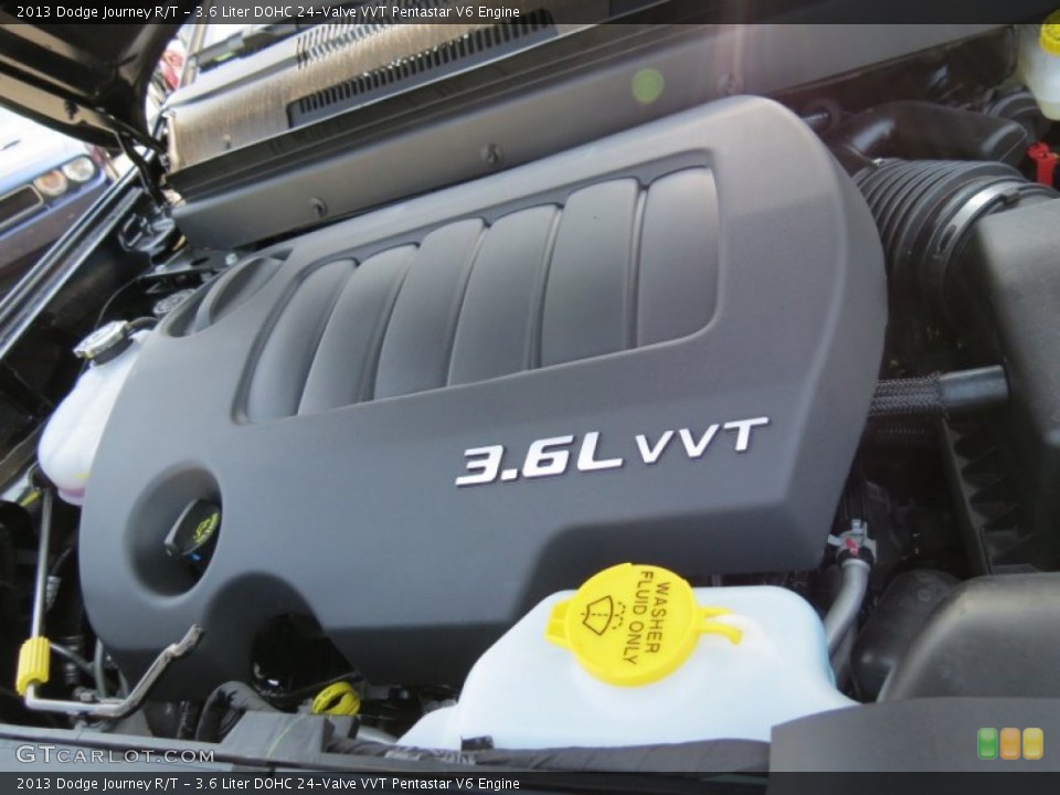 3.6 Liter DOHC 24-Valve VVT Pentastar V6 Engine for the 2013 Dodge Journey #81254423