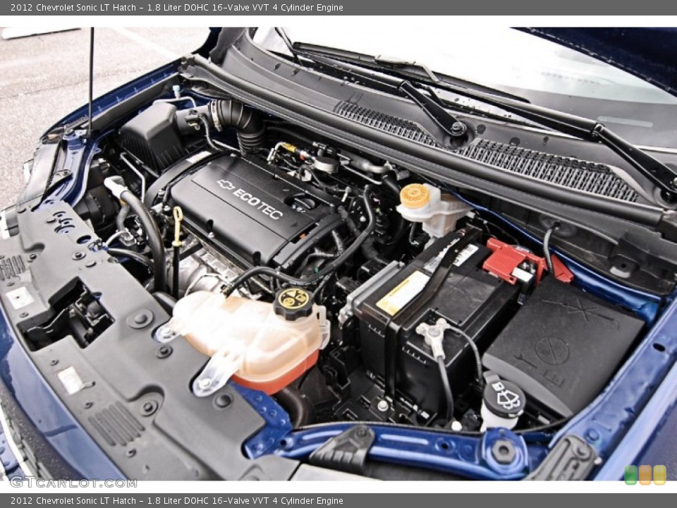 1.8 Liter DOHC 16-Valve VVT 4 Cylinder Engine for the 2012 Chevrolet Sonic #81257278