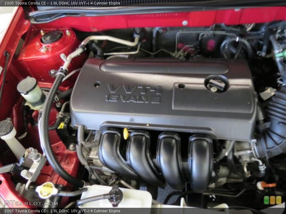 1.8L DOHC 16V VVT-i 4 Cylinder Engine for the 2005 Toyota Corolla #81269353