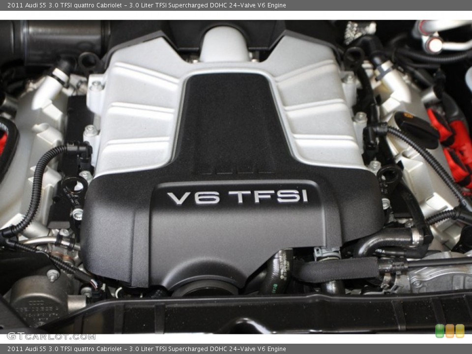 3.0 Liter TFSI Supercharged DOHC 24-Valve V6 Engine for the 2011 Audi S5 #81269427