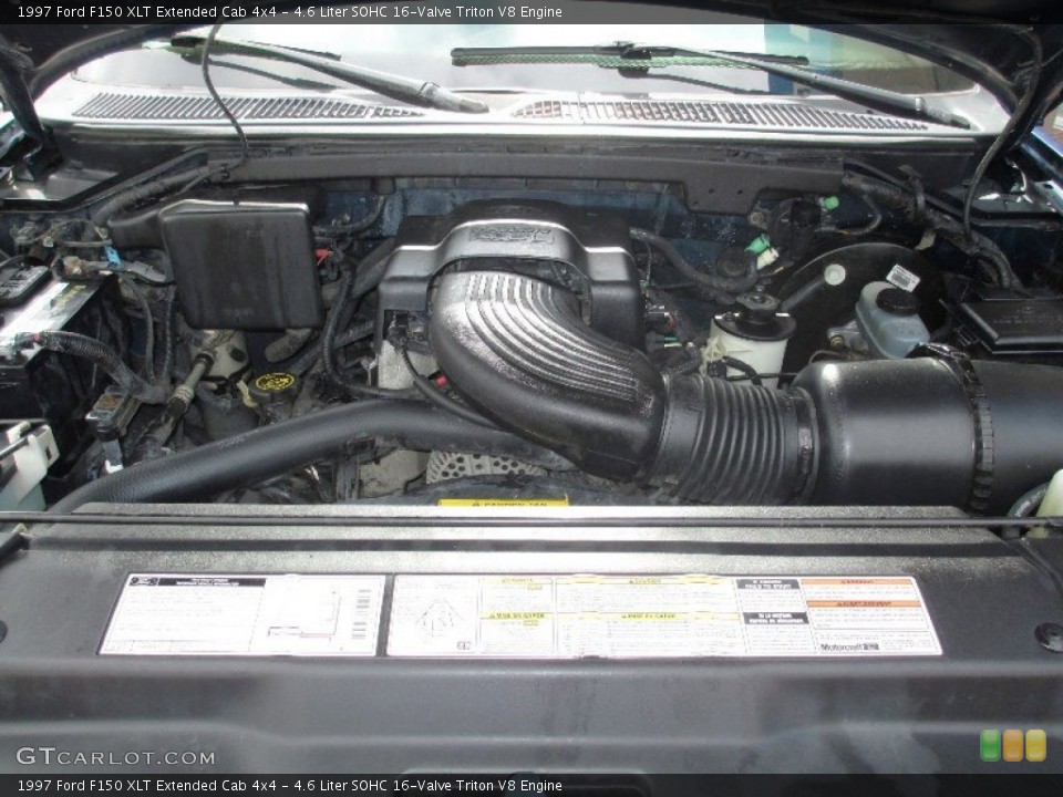 4.6 Liter SOHC 16-Valve Triton V8 Engine for the 1997 Ford F150 #81273619