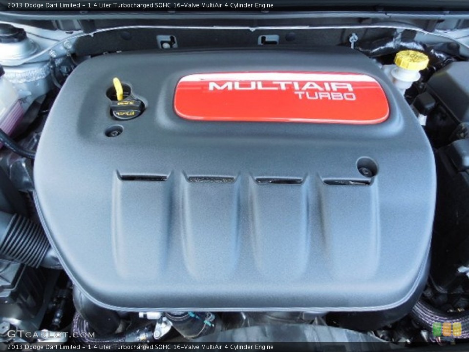 1.4 Liter Turbocharged SOHC 16-Valve MultiAir 4 Cylinder Engine for the 2013 Dodge Dart #81282097