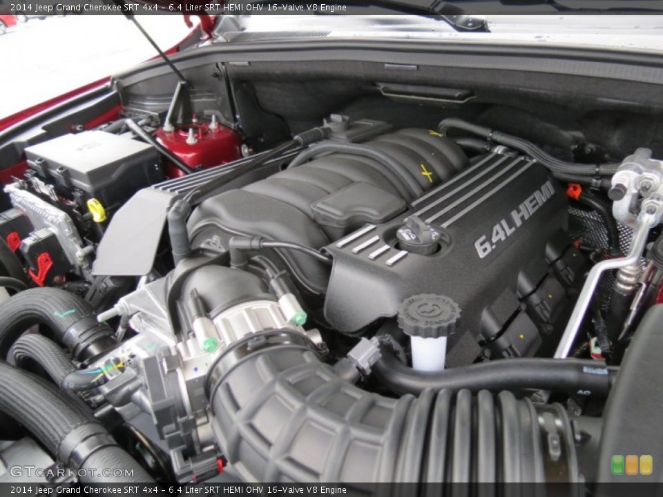 6.4 Liter SRT HEMI OHV 16-Valve V8 Engine for the 2014 Jeep Grand Cherokee #81286906