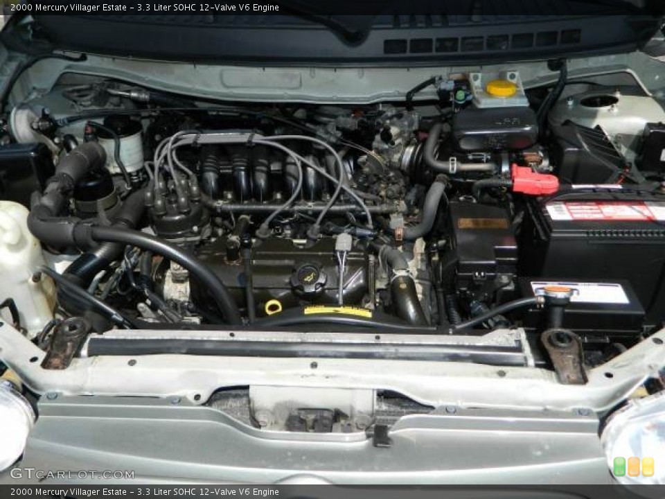 3.3 Liter SOHC 12-Valve V6 Engine for the 2000 Mercury Villager #81287002