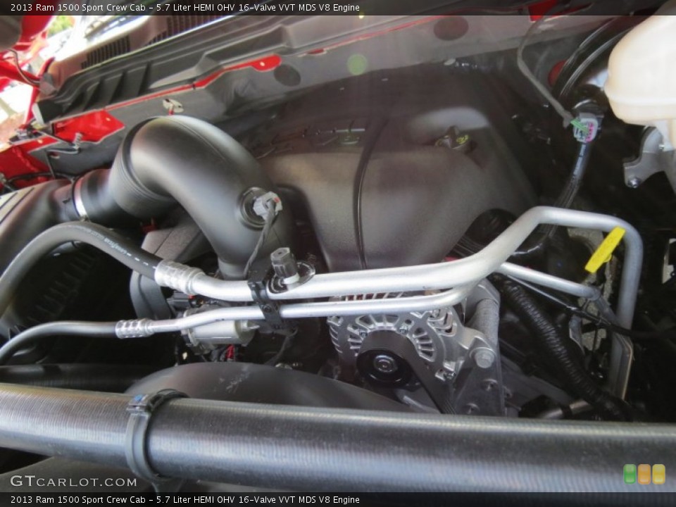 5.7 Liter HEMI OHV 16-Valve VVT MDS V8 Engine for the 2013 Ram 1500 #81287224