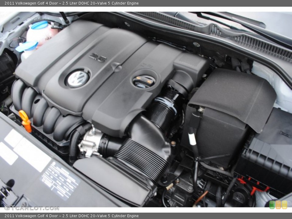 2.5 Liter DOHC 20-Valve 5 Cylinder Engine for the 2011 Volkswagen Golf #81289634