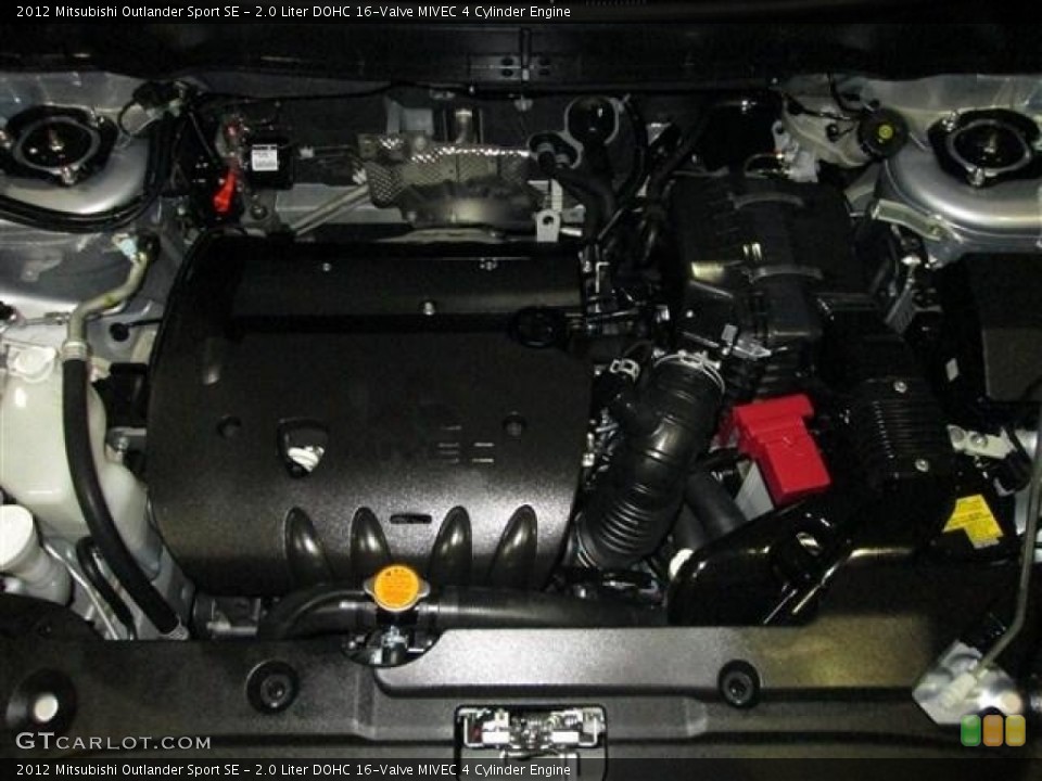 2.0 Liter DOHC 16-Valve MIVEC 4 Cylinder Engine for the 2012 Mitsubishi Outlander Sport #81297530