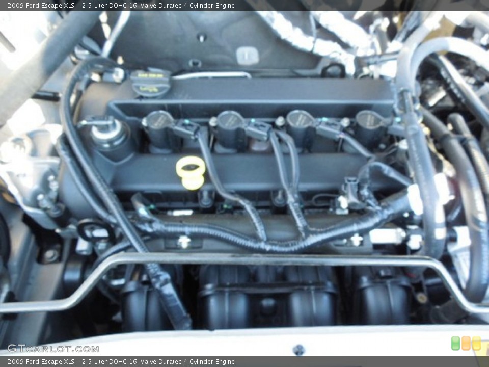 2.5 Liter DOHC 16-Valve Duratec 4 Cylinder Engine for the 2009 Ford Escape #81301757