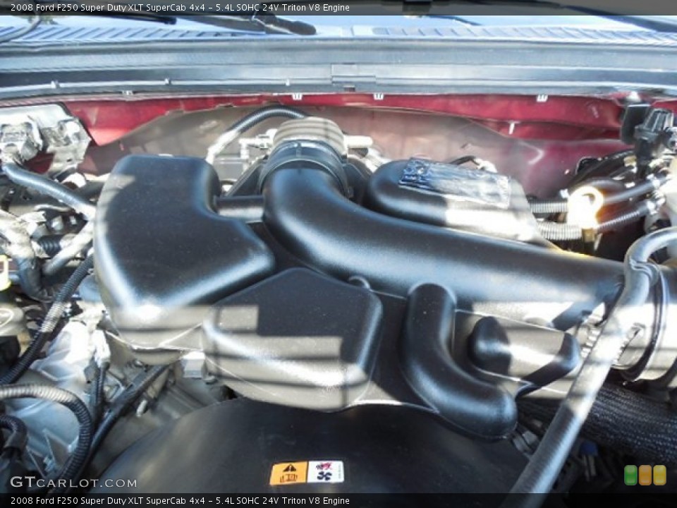 5.4L SOHC 24V Triton V8 Engine for the 2008 Ford F250 Super Duty #81302961
