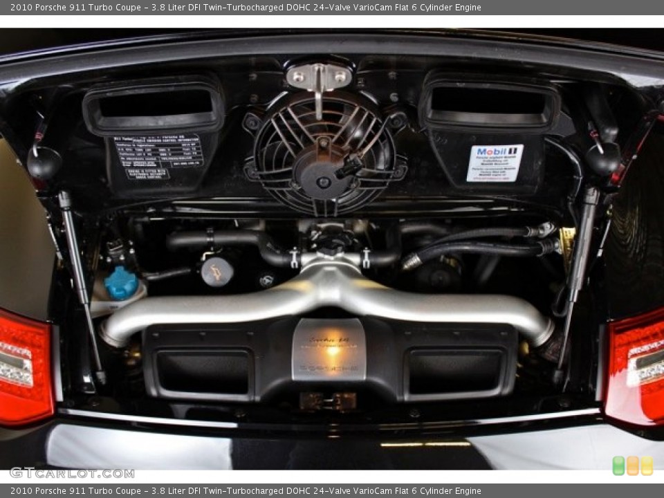 3.8 Liter DFI Twin-Turbocharged DOHC 24-Valve VarioCam Flat 6 Cylinder Engine for the 2010 Porsche 911 #81316152