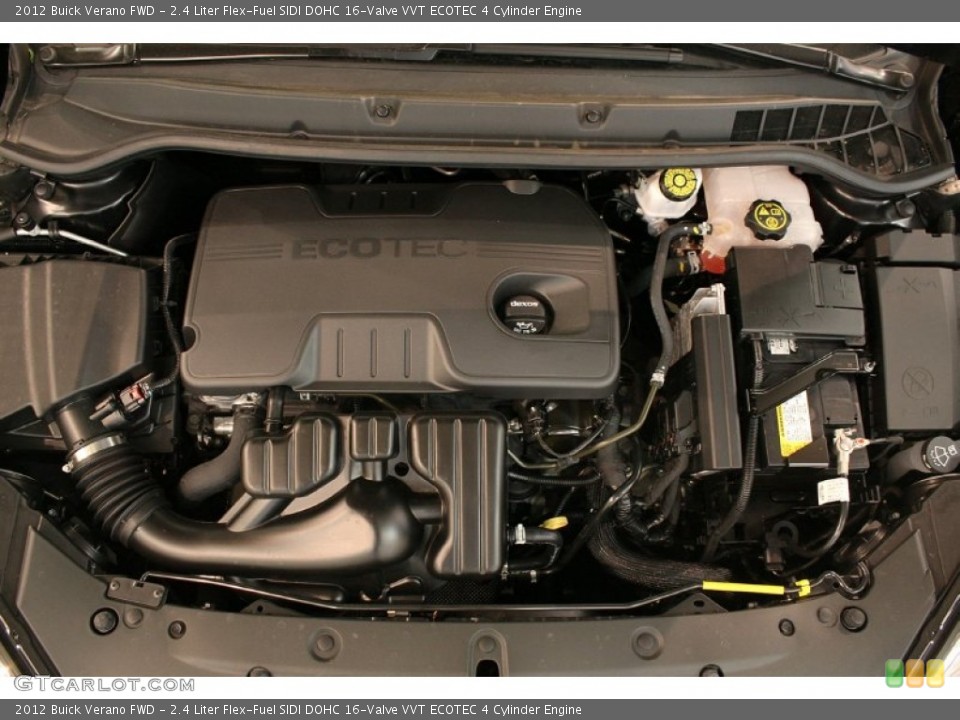 2.4 Liter Flex-Fuel SIDI DOHC 16-Valve VVT ECOTEC 4 Cylinder Engine for the 2012 Buick Verano #81322816