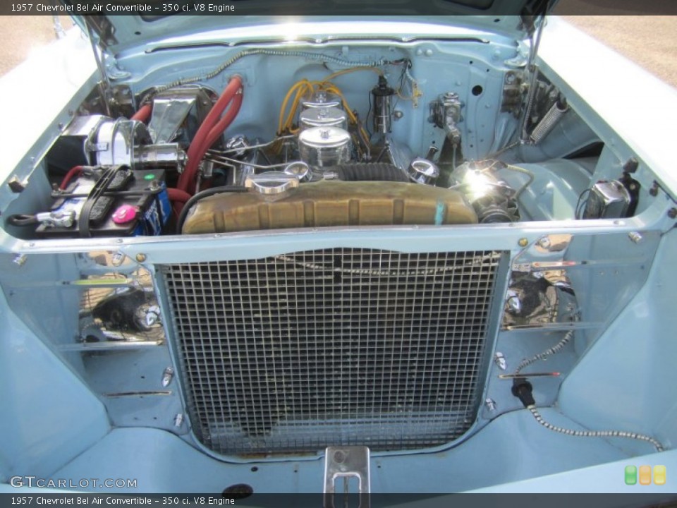 350 ci. V8 1957 Chevrolet Bel Air Engine