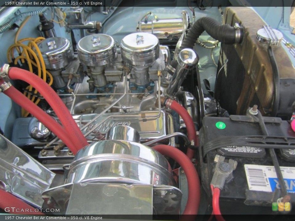 350 ci. V8 Engine for the 1957 Chevrolet Bel Air #81332039