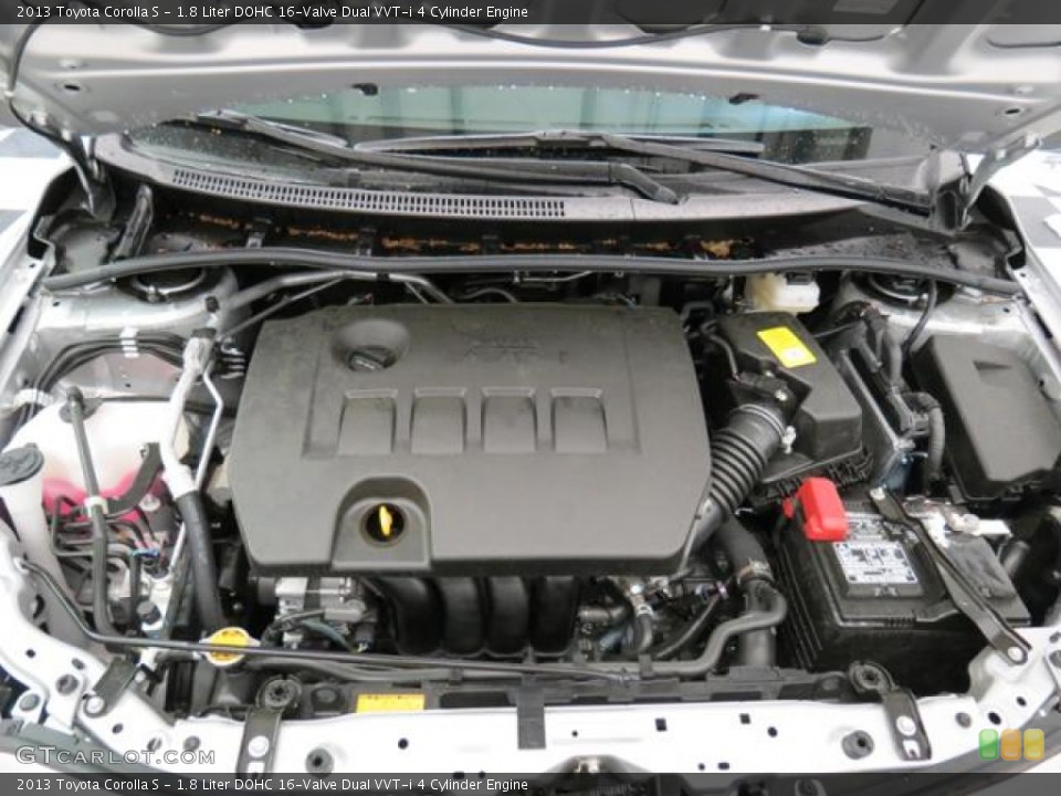 1.8 Liter DOHC 16-Valve Dual VVT-i 4 Cylinder Engine for the 2013 Toyota Corolla #81338587