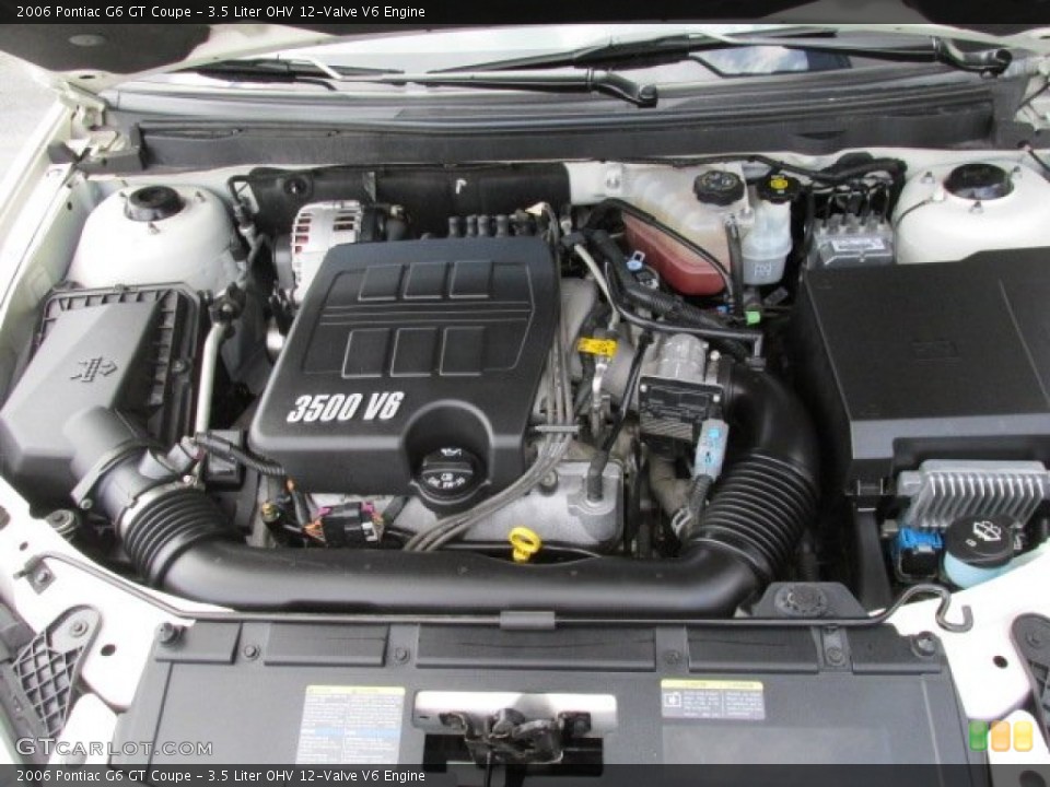 3.5 Liter OHV 12-Valve V6 Engine for the 2006 Pontiac G6 #81338839