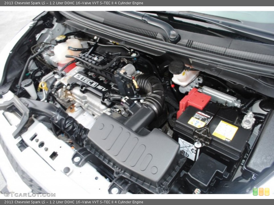 1.2 Liter DOHC 16-Valve VVT S-TEC II 4 Cylinder Engine for the 2013 Chevrolet Spark #81339263
