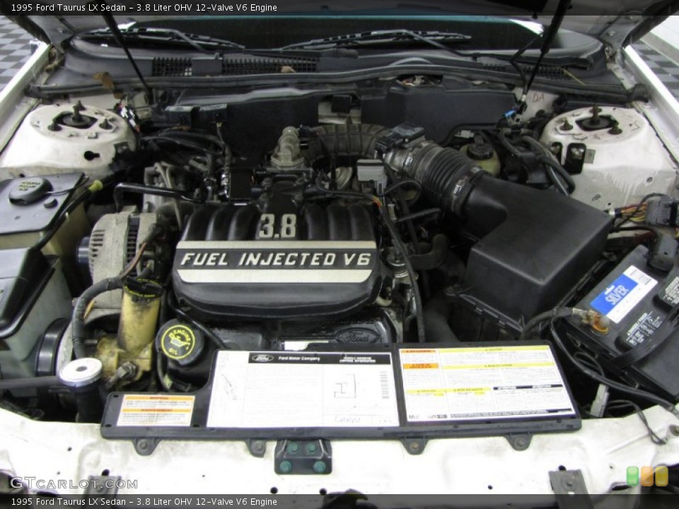 3.8 Liter OHV 12-Valve V6 Engine for the 1995 Ford Taurus #81339827