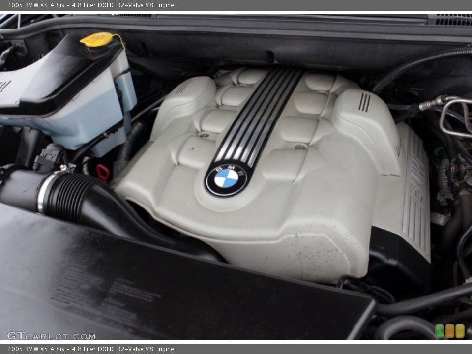 4.8 Liter DOHC 32-Valve V8 Engine for the 2005 BMW X5 #81341576