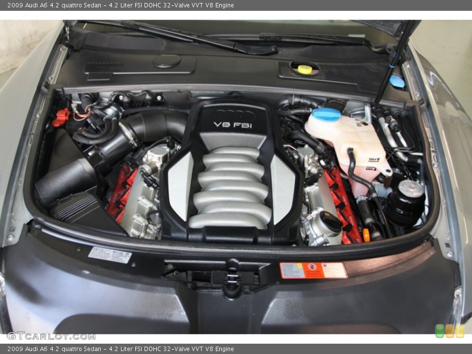 4.2 Liter FSI DOHC 32-Valve VVT V8 Engine for the 2009 Audi A6 #81347177
