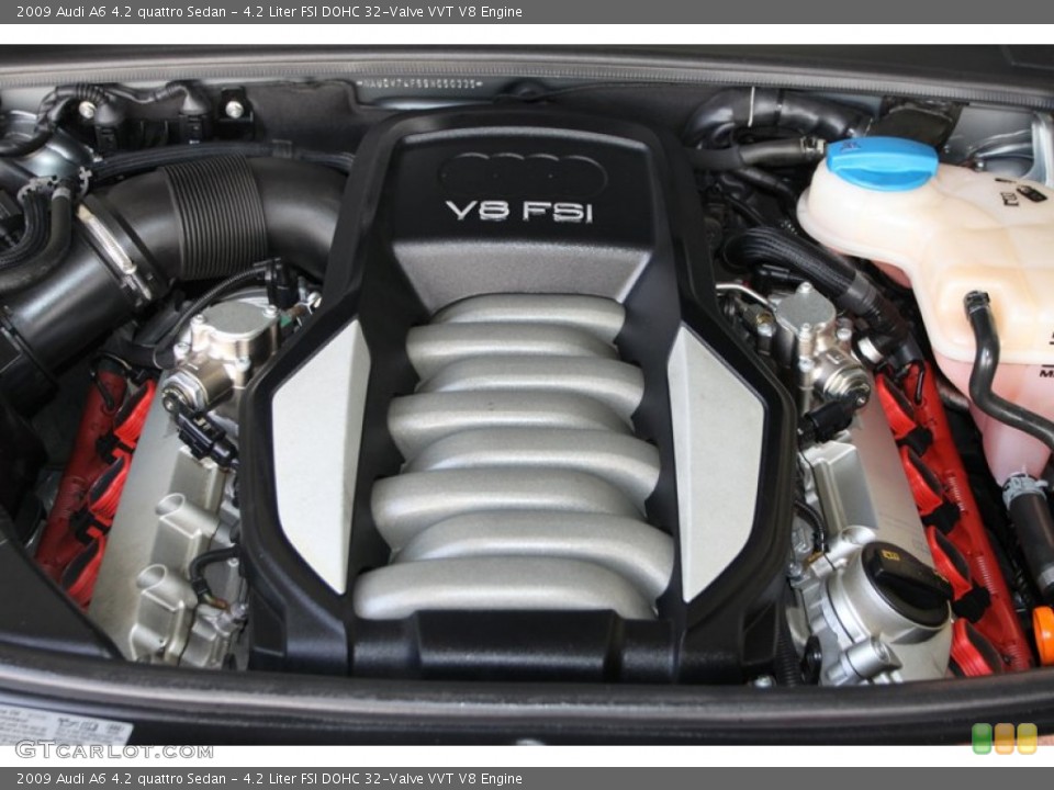 4.2 Liter FSI DOHC 32-Valve VVT V8 Engine for the 2009 Audi A6 #81347186