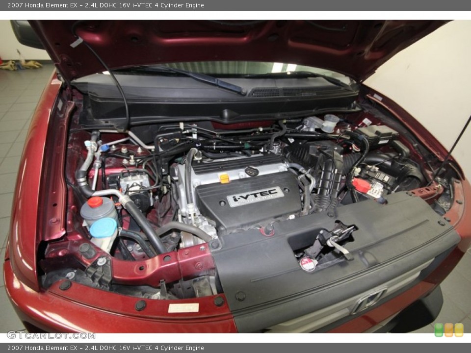 2.4L DOHC 16V i-VTEC 4 Cylinder 2007 Honda Element Engine