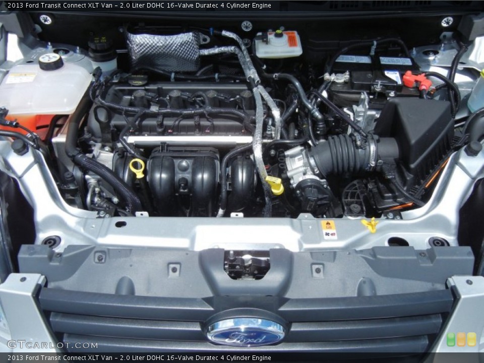 2.0 Liter DOHC 16-Valve Duratec 4 Cylinder Engine for the 2013 Ford Transit Connect #81350685