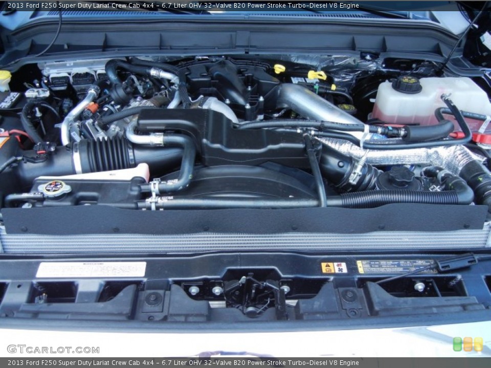 6.7 Liter OHV 32-Valve B20 Power Stroke Turbo-Diesel V8 Engine for the 2013 Ford F250 Super Duty #81352241