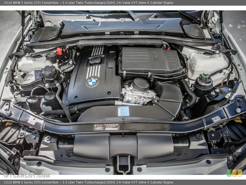 3.0 Liter Twin-Turbocharged DOHC 24-Valve VVT Inline 6 Cylinder Engine for the 2010 BMW 3 Series #81352791