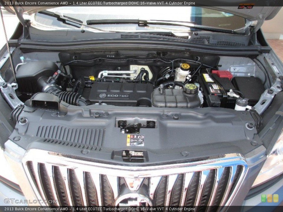 1.4 Liter ECOTEC Turbocharged DOHC 16-Valve VVT 4 Cylinder Engine for the 2013 Buick Encore #81353553