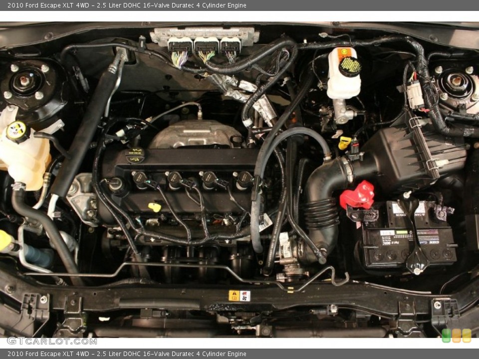 2.5 Liter DOHC 16-Valve Duratec 4 Cylinder Engine for the 2010 Ford Escape #81355884