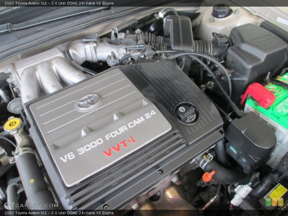 3.0 Liter DOHC 24-Valve V6 Engine for the 2003 Toyota Avalon #81358794