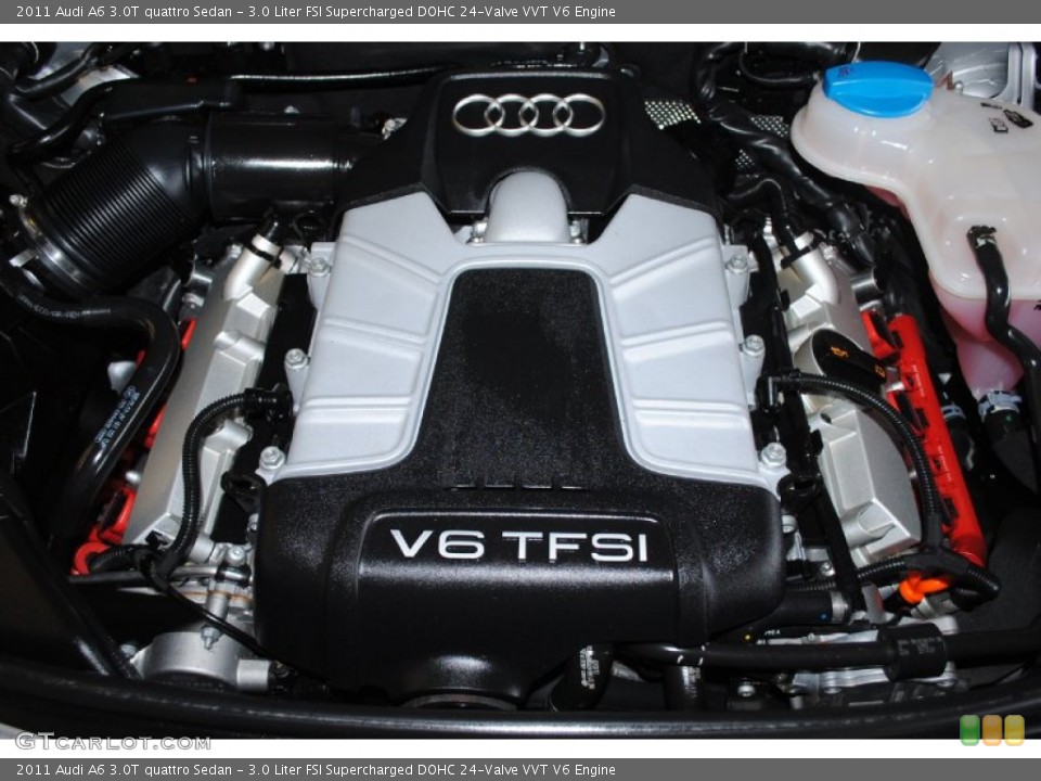 3.0 Liter FSI Supercharged DOHC 24-Valve VVT V6 Engine for the 2011 Audi A6 #81364680